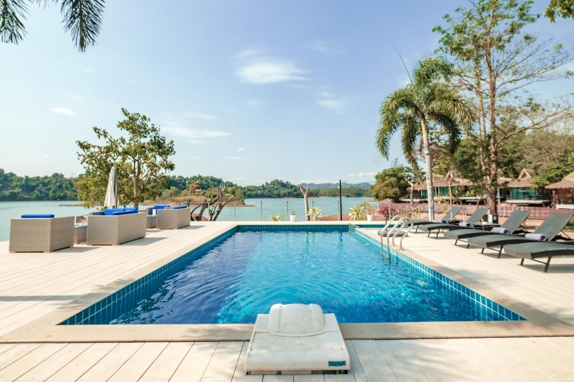 The Sanctuary Nam Ngum Beach Resort Ванг-В'єнг Екстер'єр фото
